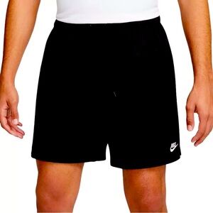 Nike Black Athletic Shorts Lightweight Above-Knee